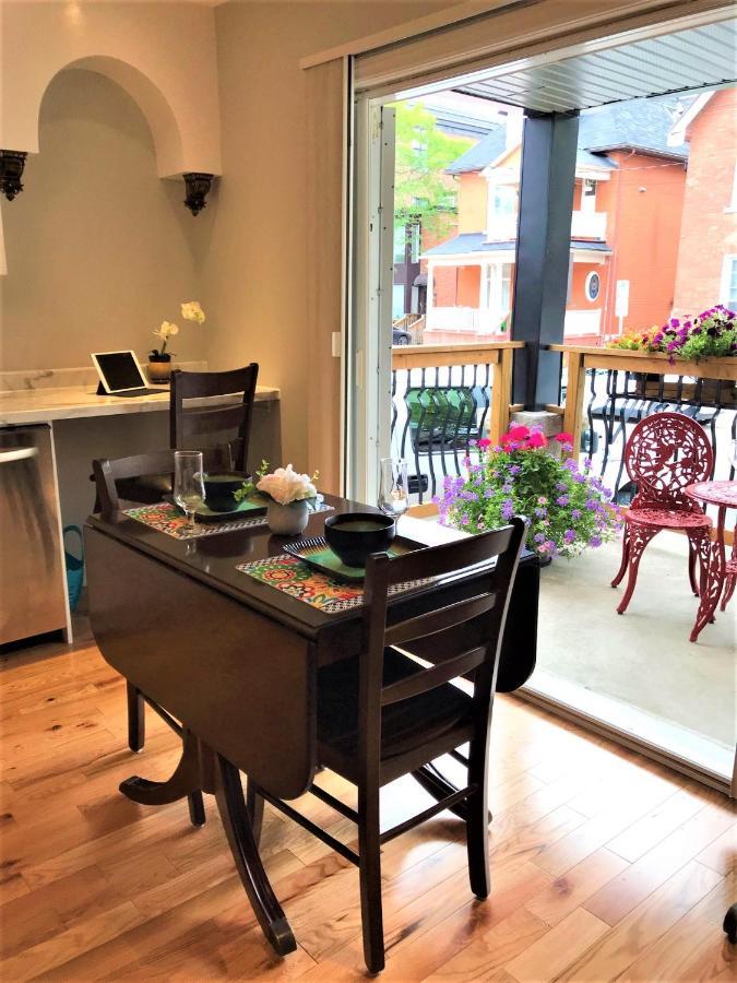 Ottawa Downtown Executive Apartment Retreat With Private Balcony Near Bank Street - Sleep Max 2 Kültér fotó
